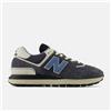 New Balance Uomo 574 LEGACY Scarpe IN Grigio e Blu