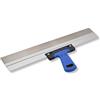 DEWEPRO® Spatola per Superfici e Facciate per Lisciatura - Spatola in Acciaio Inox con Supporto in Alluminio e Impugnatura Morbida a 2 Componenti - Dimensioni: 500x50 mm