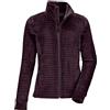 Killtec (KILAH) Women's Giacca in pile/giacca elasticizzata alla moda con colletto rialzato KSW 207 WMN FLX JCKT, prugna scura, 34, 37314-000