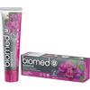 Biomed Sensitive 98% Dentifricio Naturale | Sensibilità e rafforzamento dello smalto | Estratto di semi d'uva rossa, vegano, privo di SLES 100 g
