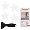 Secopad Adesivi Antiscivolo per Vasca da Bagno Strisce adesive con Raschietto di Alta qualita (Clear)
