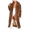 LJHH Donna Cappotto Caldo Faux Fur Pelliccia Sintetica Giacca In Pile Da Donna Giacca Lunga Elegante Pelliccia Ecologica Donna Tinta Unita Per Il Tempo Libero Giubbotto Caldo Morbido Pelliccia Artificiale