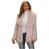 LJHH Cappotti Donna Eleganti Pelliccia Sintetica Donna Giacca Invernale Pelliccia Ecologica Donna Manica Lunga Giubbotti Corte Invernali Caldo Taglie Forti Cardigan Giubbino Capispalla Giacche Piumino