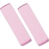 XQMMGO 2 imbottiture per cintura, cintura di sicurezza per auto, imbottitura rimovibile, cuscino per il sonno morbido e confortevole e protezione per cinture per bambini (rosa)