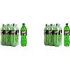FONTI DI CRODO 1931 LEMON SODA Lemonsoda | Bevanda Gassata al Limone, 6 Bottiglie da 125 cl PET, L'originale Limonata Italiana con Succo di Limoni Siciliani, Senza Coloranti (Confezione da 2)