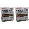 Alevar Elastici in Gomma da Ufficio, Misure e Colori Assortiti, Sacchetto da 100 gr (Confezione da 2)