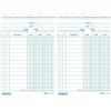 EDI PRO Edipro - E3113BL - 100 schede dare/avere/saldo blu f.to 15x10,5 (Confezione da 2)