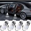 FAELNK Luci Portiera Auto 4 Pezzi Kit Luci LED Logo Proiettori Auto Compatibile con Luci Proiettore Porta BMW Serie 1 2 3 4 5 6 7er M GT X1 X3 X4 X5 X6
