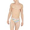 Emporio Armani 2-Pack Brief Logo Slip, EA Rainbow col/White, M Uomo