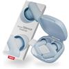 Alpine Silence Tappi Orecchie per Dormire, Viaggiare & Concentrarsi - Protezione Uditiva Comoda, Riutilizzabile - Forma a V aderente & Punte Morbide - XS/S/M/L - Verde