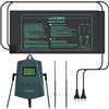 Luxbird 2 Tappetino Riscaldanti per Piante con Termostato 52x25 cm, 21W Tappetini Riscaldanti Impermeabile IP67, Controllo Temperatura Automatico per Germinazione, Serra e Propagazione Semi