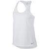 Nike W NK Run Tank Canotta, Donna, White/White, XS