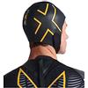 2XU - Cuffia da nuoto unisex in neoprene Propel, colore: nero/ambizione, L/XL