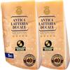 Antica Latteria Ducale Parmigiano Reggiano Dop 40 mesi da Allevamento e Agricoltura Sostenibili - Premiata Produzione Artigianale dal 1949 - Formaggio Naturalmente Privo di Lattosio ANTICA LATTERIA DUCALE (1kg - 2pz)