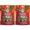 Oxbow New Simple Rewards Naturale a Forno Cotto dolcetti con Carote, aneto e Timothy Hay (Confezione da 2)