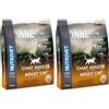 NUTRIVET - INNE CHAT - Crocchette senza cereali - Gatto adulto - Pollo - 80% ingredienti di origine animale - 1,5kg (Confezione da 2)