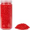 Heku 30332-13: Granulato Decorativo, 750 g, in Barattolo richiudibile, Colore: Rosso,
