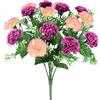 Flair Flower Bouquet di chiodi di garofano artificiali, 38 cm, bouquet di fiori artificiali, decorazione autunnale, fiori artificiali, come veri fiori decorativi, bouquet, centrotavola, matrimonio, casa,