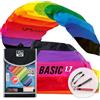 Wolkenstürmer Paraflex Basic 1.7 tappeto volante, Rainbow - kite a 2 linee per principianti