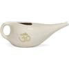 BODHI NETI POT - Brocca per il risciacquo nasale, in ceramica, con mandala o simbolo, per doccetta nasale con simbolo inciso