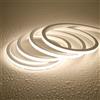 JOYLIT 24V Striscia LED Neon 4000K Bianco Naturale 5M 168LEDs/M 60W Alta Luminosità Senza Punti 10 x 10MM CRI 90+ Strip LED Flex IP67 Impermeabile Luce Nastro Luminoso Dimmerabile per Interno Esterno