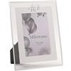Widdop and Co Widdop Milestones - Cornice portafoto con bordo a specchio, età 40 anni, per compleanni, apertura 15,2 x 10,2 cm, design elegante, regalo per compleanno