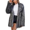 WOXIHUAN Giubbotto Donna in Pelliccia Sintetica Cappotto In Pile Donna Ecopelliccia Inverno Caldo Cappotto Shaggy Corto Parka Cappotti Giacche Piumino