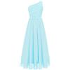 Aislor Vestito Lungo Estivo Bambina Principessa Vestiti da Cerimonia Ragazze Abito da Sera Matrimonio Ragazza Abiti da Comunione Festa Compleanno 5-16 Anni Verde 7-8 Anni