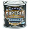 Hammerite Superia smalto metallo antiruggine interno e esterno, Brillante Grigio Scuro, 250 ml