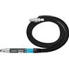 HAZET - Mini levigatrice diritta 9032MK | Lunga durata grazie alle lamelle in Kevlar | Lunghezza tubo: 1500 mm | Connettore frizione: larghezza nominale 7,2