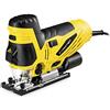 TROTEC Seghetto alternativo PJSS 13-230V - 850 watt, profondità di taglio legno 80 mm, alluminio 12 mm, metallo 8 mm, luce di lavoro LED, livelli di corsa del pendolo