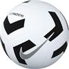 Nike FZ7555-100 Pitch Training Pallone da calcio ricreativo Unisex WHITE/BLACK/SILVER Taglia 5