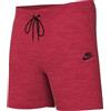 Nike Boy's Pantaloncini B NSW Tech FLC Short, Lt Univ Red Htr/Black/Black, FD3289-672, XS