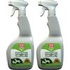 ZIG - ZAG ZIG-ZAG Disabituante Cani e Gatti, Repellente Naturale antimacchia per Interni ed Esterni, a Base di olii Essenziali e sostante organiche Naturali, 750 ml (Confezione da 2)