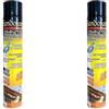 Sandokan Repellente per Piccioni Piccio-No! Allontana piccioni e volatili - Dissuasore Disabituante Deterrente Spray (Confezione da 2)