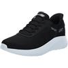 Skechers Bobs Hands Free Slip-ins Squad Chaos-Tough Walk, Scarpe da Ginnastica Uomo, Nero, 46 EU