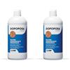 CAMP Dopoposa, Pulitore Disincrostante Per Lavaggio Dopo-Posa, Per Cotto, Gres Porcellanato, Ceramiche E Pietre Resistenti Agli Acidi, 1000 ml, Confezione da 2