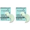 Foamie Shampoo solido per capelli secchi con aloe vera e olio di mandorle che idrata intensamente i capelli secchi shampoo 100% vegano e senza plastica 20 g (Confezione da 2)