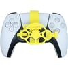 Generico Volante per PS 5 e PS 5 Slim Controller di gioco ausiliario Accessori di ricambio per Play Station 5 (Giallo)