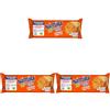 NATTURA PROTEIN SPORT Cookies Frutta, Biscotti Proteici con Uvetta, Albicocca e Mela, Cookies Americani alla Frutta, Senza Latte e Uova, Vegani, 15% di Proteine, 200g (Confezione da 3)