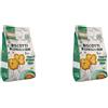 Fior di Loto Biscotti Ai 6 Cereali E Semi - 350 g (Confezione da 2)