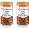 Cannamela, La Dispensa, Peperoncino Frantumato, Confezione da 100g, Piccantezza e Sapore Deciso, Adatto a Sughi e Carni alla Brace, Ideale nelle Conserve