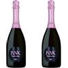 Plymouth Pink Prosecco Doc Rose Vino Frizzante - 750 ml (Confezione da 2)