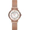 Emporio Armani Orologio Donna, movimento a due lancette, cassa in acciaio inossidabile oro rosa 32 mm e bracciale in acciaio inossidabile, AR11320