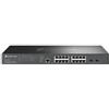 Tp Link Switch di rete 18 porte OMADA Multi Managed L2+ PoE+ Black SG3218XP M2