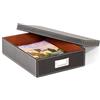 Osco A4 Faux Leather Box - Brown, BPUA4BOX