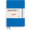 LEUCHTTURM1917 370482 Agenda settimanale e taccuino 2025, Composition B5, copertina rigida, 12 mesi, 80 g, a righe - Sky