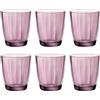 Cosecha Privada Bormioli Rocco Pulsar - Bicchiere Rock Purple CL 30 - Set di 6 pezzi