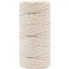 Vaessen Creative Filato macramè naturale, 3 mm x 100 m, 100% cotone, disponibile in diversi colori, fai da te, decorazione come fioriere, arazzo da parete, lanterna antivento, acchiappasogni