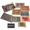 IMPACTO COLECCIONABLES | Collezione di 7 Banconote dell'Impero Tedesco nella Prima Guerra Mondiale (1914-1918) | Banconote Storiche di Prestito Statale (Papiermark), Include Certificato di Autenticità